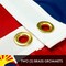 Arizona State Flag 210D Embroidered Polyester 3x5 Ft - Double Sided 2ply